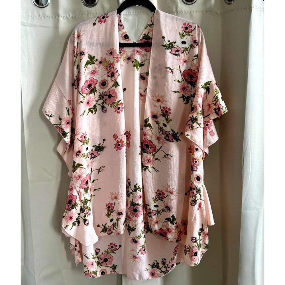 Jack Missy Womens Kimono Floral Romantic Coquette Boho Chic Cottagecore 17669x
